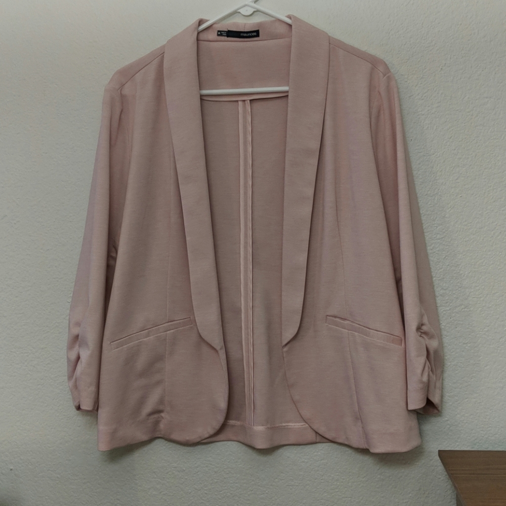 Pink blazer